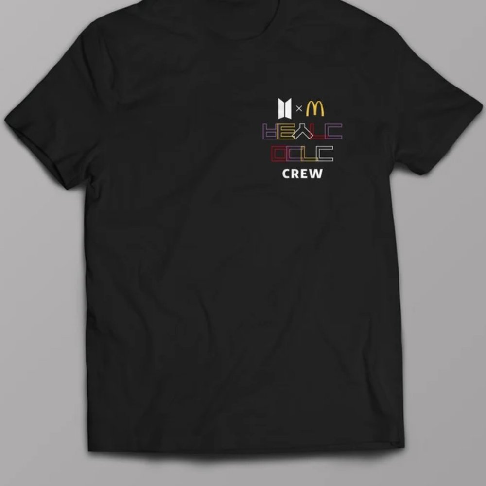 BTS Crew McDonald's Shirt!